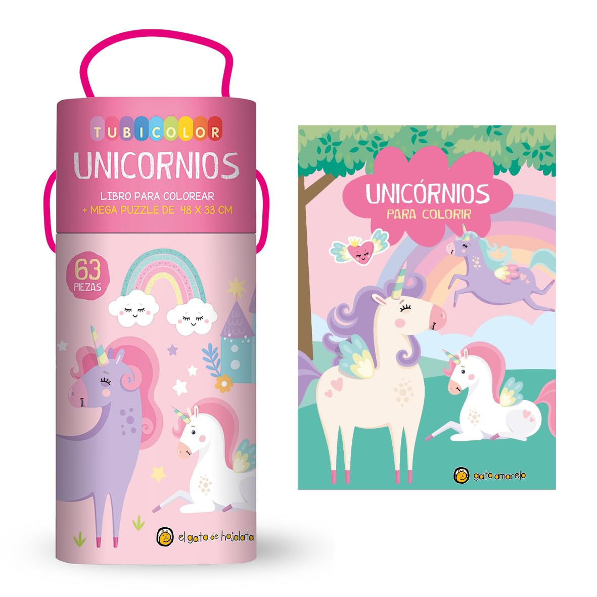 Tubi color - unicórinios | Amazon.com.br